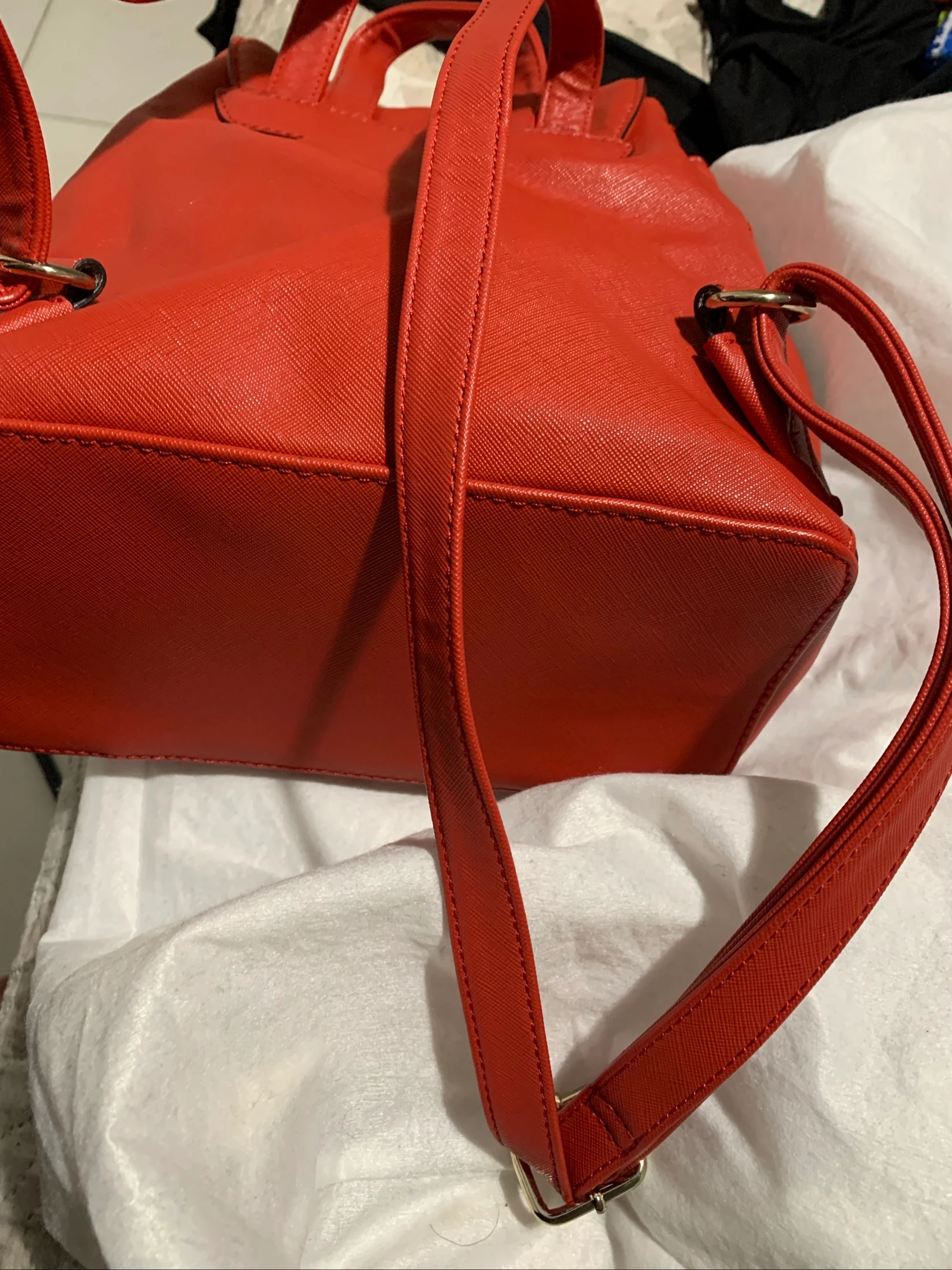 Sacola de costas vermelha nova Guess – photo 7